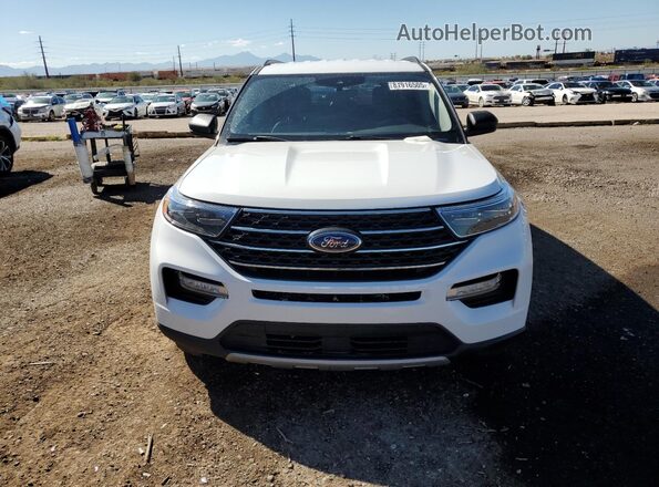 1FMSK7DHXRGA02575 2024 FORD FORD EXPLORER Белый Вид спереди