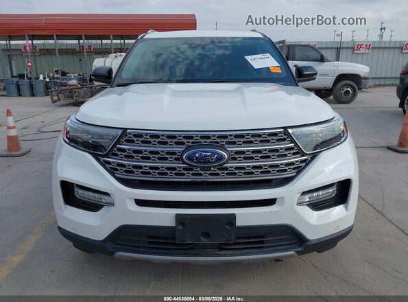 1FMSK7FH0PGA09691 2023 FORD FORD EXPLORER White Սալոնի հետևի տեսք