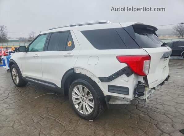 1FMSK7FH1MGA31307 2021 FORD FORD EXPLORER White Tył lewy