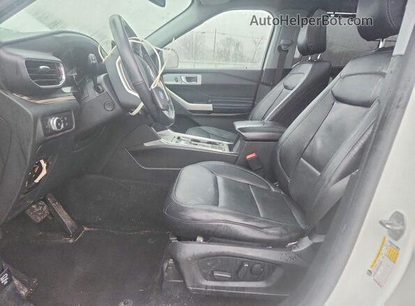 1FMSK7FH1MGA31307 2021 FORD FORD EXPLORER White Widok wnętrza z przodu