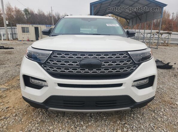 1FMSK7FH4MGA22522 2021 FORD FORD EXPLORER Белый Вид спереди