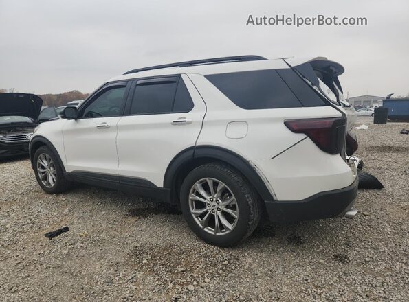 1FMSK7FH4MGA22522 2021 FORD FORD EXPLORER Белый Задняя левая четверть