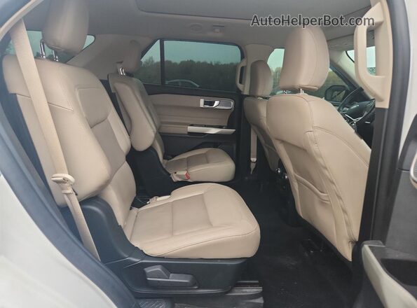 1FMSK7FH4MGA22522 2021 FORD FORD EXPLORER Белый Вид задней части салона
