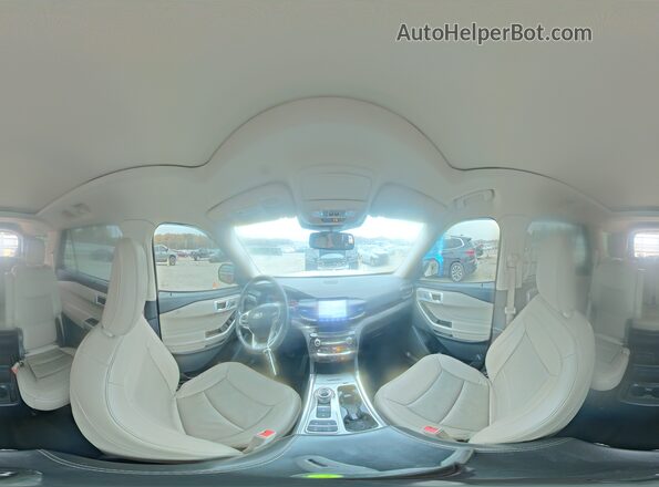 1FMSK7FH4MGA22522 2021 FORD FORD EXPLORER Белый Панорамный вид салона 360°