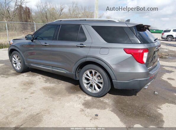 1FMSK7FH4MGA85507 2021 FORD FORD EXPLORER Gray Rear left