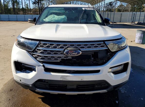 1FMSK7FH7MGC15182 2021 FORD FORD EXPLORER White Front view
