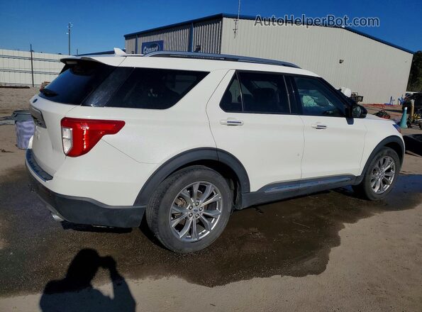1FMSK7FH7MGC15182 2021 FORD FORD EXPLORER White Rear right