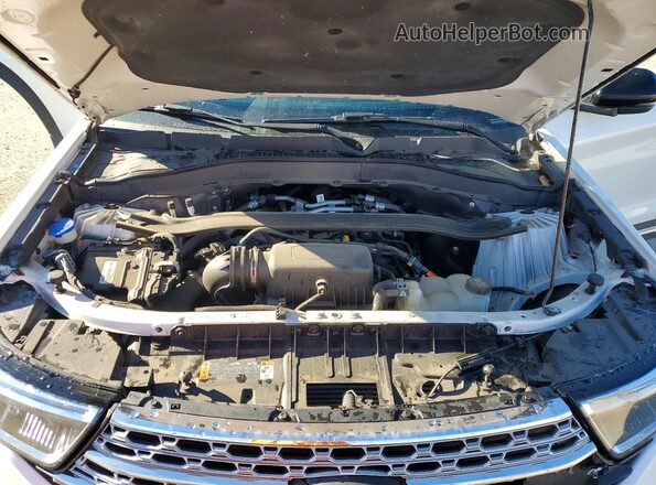 1FMSK7FH7MGC15182 2021 FORD FORD EXPLORER White Engine compartment view