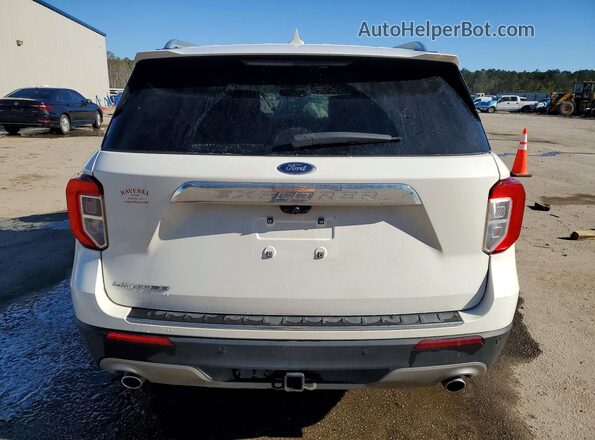 1FMSK7FH7MGC15182 2021 FORD FORD EXPLORER White Rear view