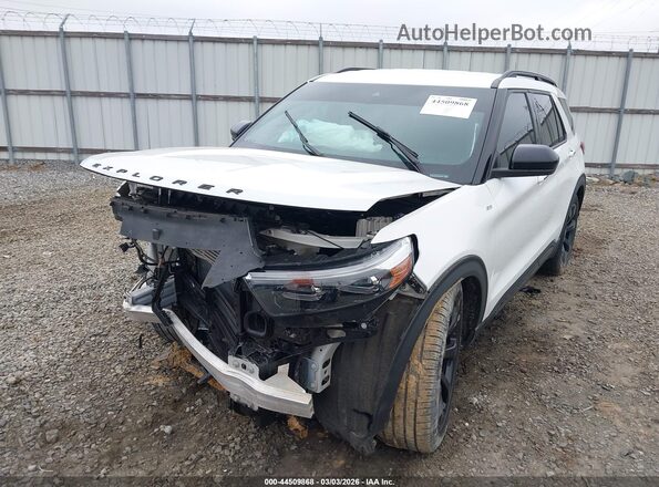 1FMSK7KH2RGA43933 2024 FORD FORD EXPLORER White Vista frontal