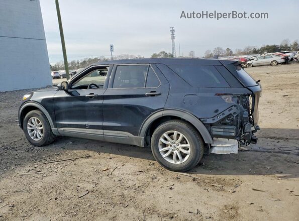 1FMSK8BBXMGA65818 2021 FORD FORD EXPLORER Black Rear left