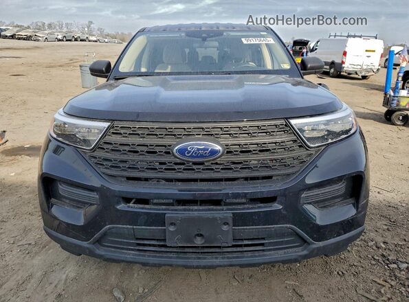 1FMSK8BBXMGA65818 2021 FORD FORD EXPLORER Black Front view