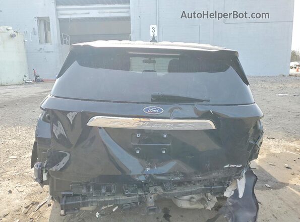 1FMSK8BBXMGA65818 2021 FORD FORD EXPLORER Black Rear view