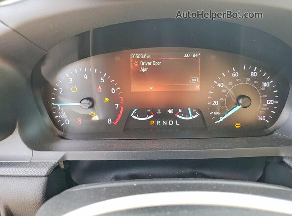 1FMSK8BBXMGA65818 2021 FORD FORD EXPLORER Black Instrument cluster view