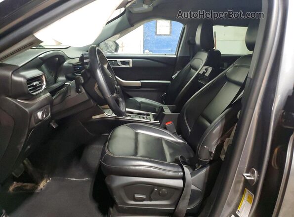 1FMSK8DH0MGC39686 2021 FORD FORD EXPLORER Gray Vista interior delantera