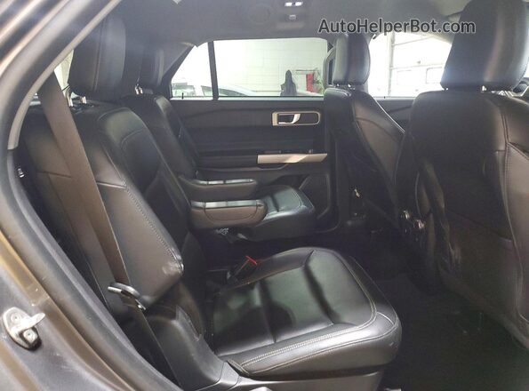 1FMSK8DH0MGC39686 2021 FORD FORD EXPLORER Gray Vista interior trasera
