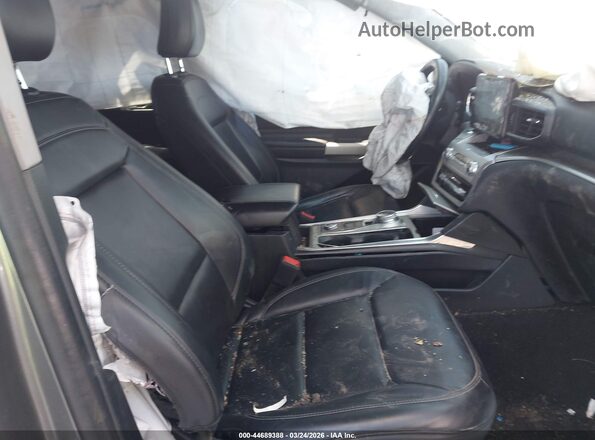 1FMSK8DH2MGB05357 2021 FORD FORD EXPLORER Gray წინა სალონის ხედი