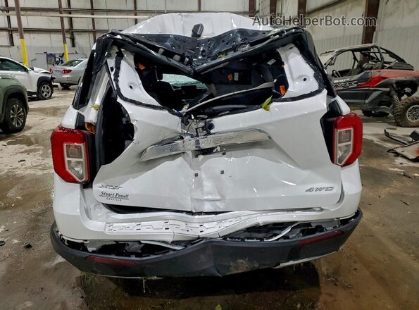 1FMSK8DH3MGA20978 2021 FORD FORD EXPLORER White Հետևի տեսք