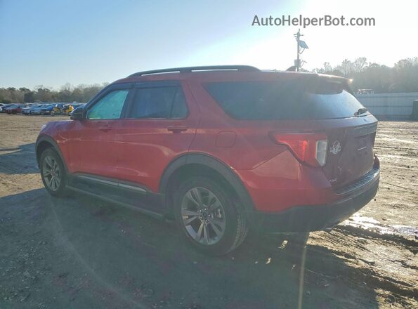 1FMSK8DH3RGA42177 2024 FORD FORD EXPLORER Red Trasero izquierdo