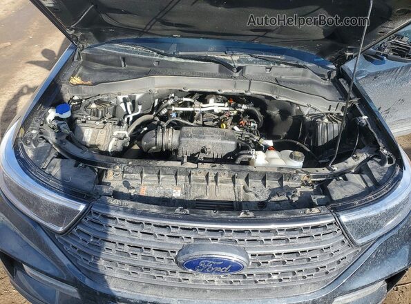 1FMSK8DH3RGA56046 2024 FORD FORD EXPLORER Black Շարժիչի բաժամունքի տեսք