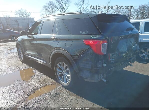 1FMSK8DH3RGA57262 2024 FORD FORD EXPLORER Green Հետևի ձախ