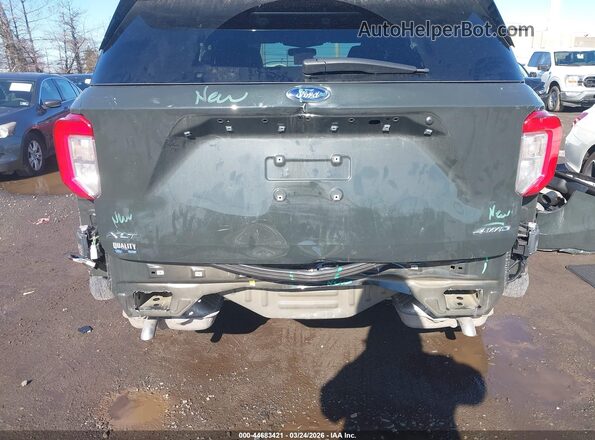 1FMSK8DH3RGA57262 2024 FORD FORD EXPLORER Green Դիմացի տեսք