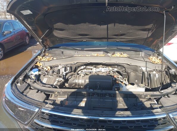 1FMSK8DH3RGA57262 2024 FORD FORD EXPLORER Green Հետևի տեսք