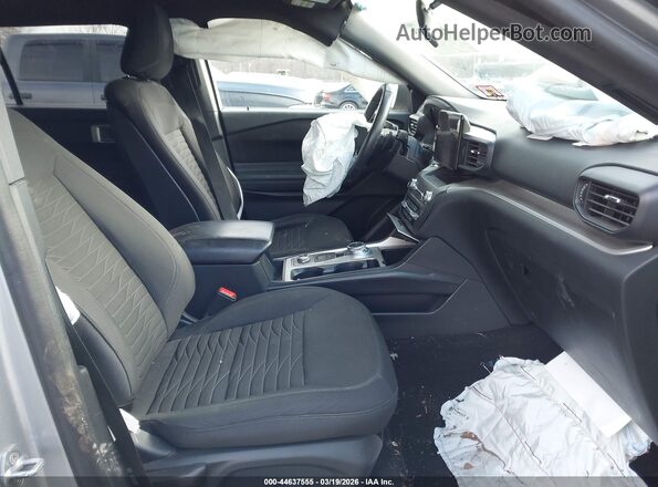 1FMSK8DH4LGA09177 2020 FORD FORD EXPLORER Silver წინა სალონის ხედი