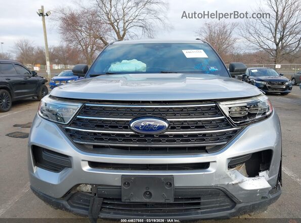 1FMSK8DH4LGA09177 2020 FORD FORD EXPLORER Silver ხელსაწყოთა პანელის ხედი