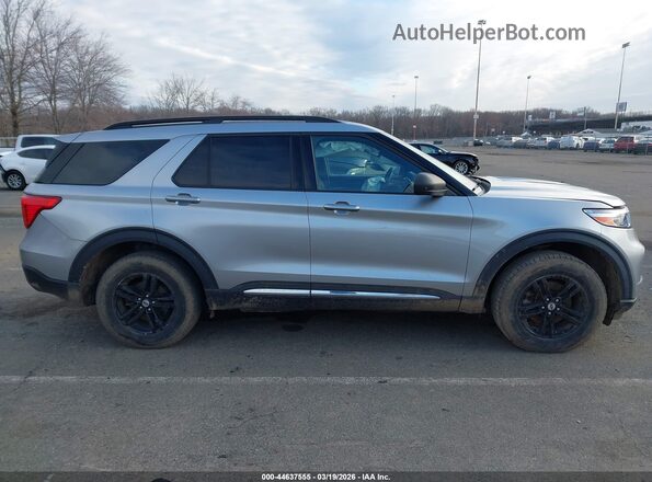 1FMSK8DH4LGA09177 2020 FORD FORD EXPLORER Silver უკანა სალონის ხედი