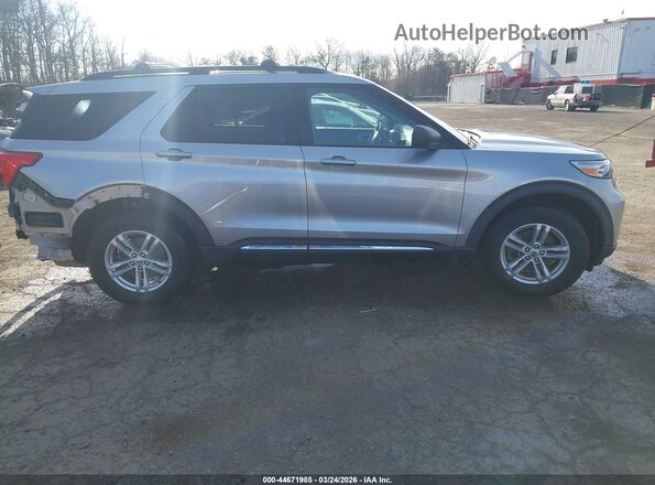 1FMSK8DH4LGC76027 2020 FORD FORD EXPLORER Silver Widok wnętrza 360 stopni