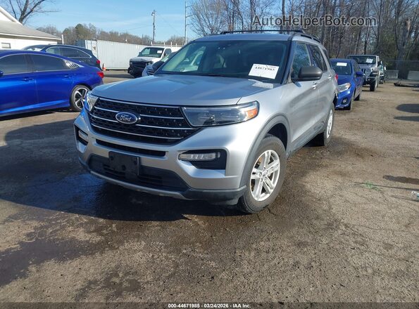 1FMSK8DH4LGC76027 2020 FORD FORD EXPLORER Silver Przód lewy