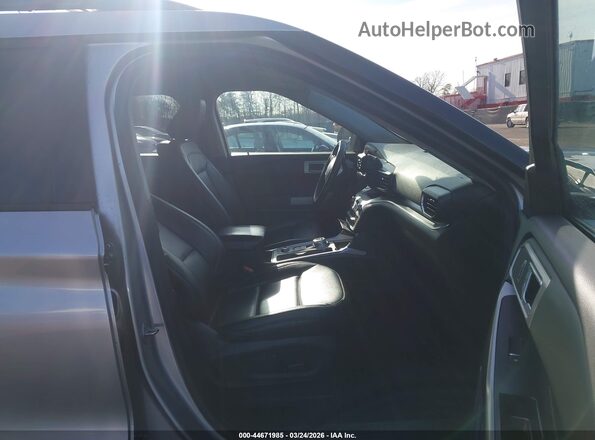 1FMSK8DH4LGC76027 2020 FORD FORD EXPLORER Silver Widok wnętrza z przodu