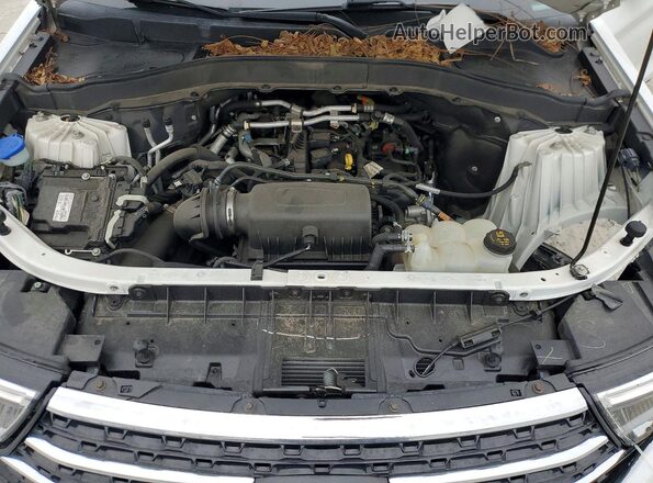 1FMSK8DH4MGA49471 2021 FORD FORD EXPLORER White Engine compartment view