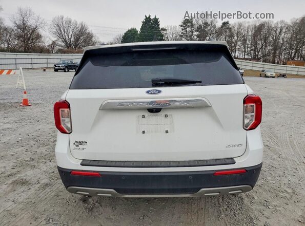 1FMSK8DH4MGA49471 2021 FORD FORD EXPLORER White Rear view