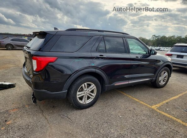 1FMSK8DH7LGA29925 2020 FORD FORD EXPLORER Черный Задняя правая четверть