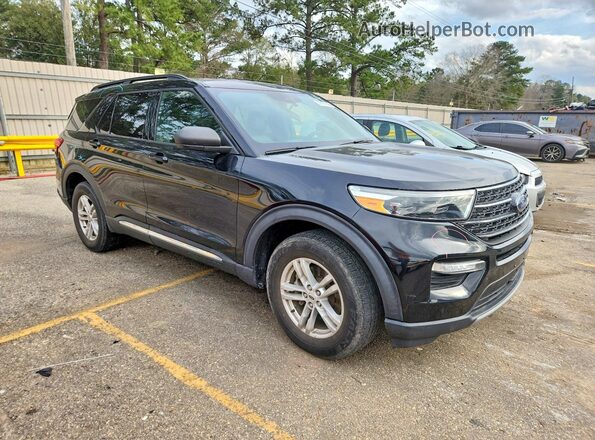 1FMSK8DH7LGA29925 2020 FORD FORD EXPLORER Черный Передняя правая четверть