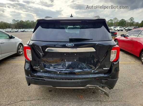 1FMSK8DH7LGA29925 2020 FORD FORD EXPLORER Черный Вид сзади