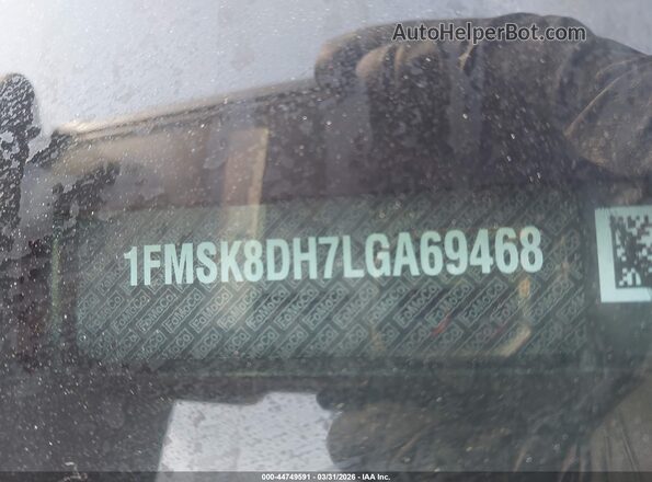 1FMSK8DH7LGA69468 2020 FORD FORD EXPLORER Gray 