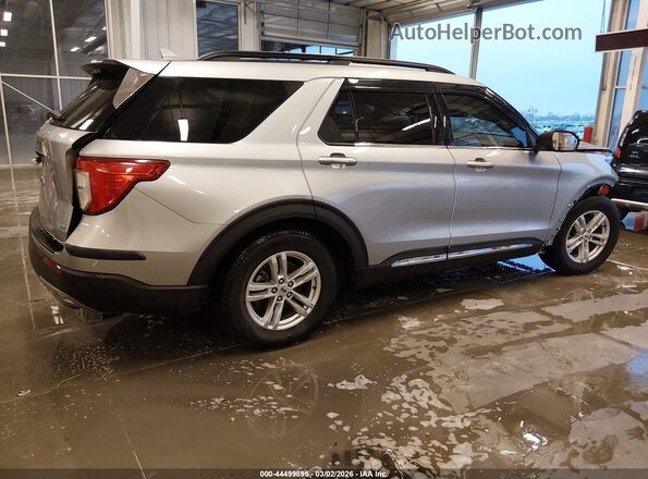 1FMSK8DH8LGC28871 2020 FORD FORD EXPLORER Silver Trasero derecho