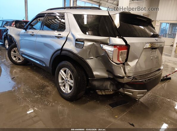1FMSK8DH8LGC28871 2020 FORD FORD EXPLORER Silver Trasero izquierdo