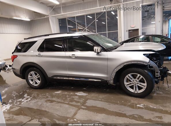 1FMSK8DH8LGC28871 2020 FORD FORD EXPLORER Silver Vista interior de 360 grados