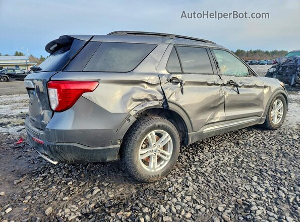 1FMSK8DH8MGA00712 2021 FORD FORD EXPLORER Серый Задняя правая четверть