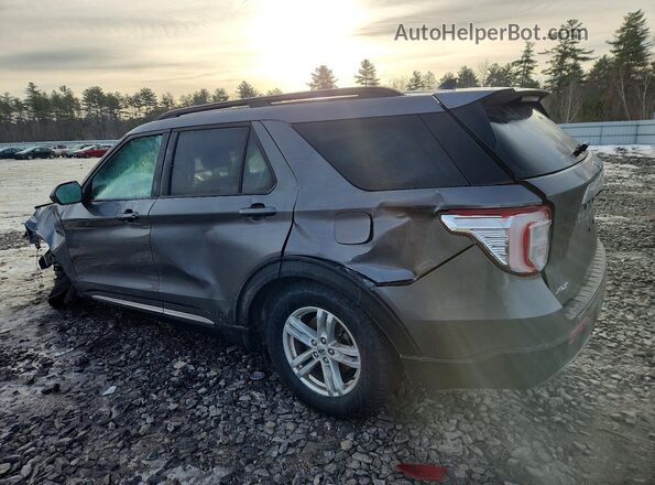 1FMSK8DH8MGA00712 2021 FORD FORD EXPLORER Серый Задняя левая четверть