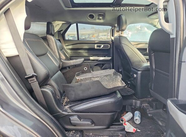 1FMSK8DH8MGA00712 2021 FORD FORD EXPLORER Серый Вид задней части салона