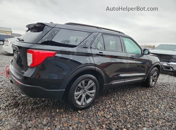 1FMSK8DH8MGA03738 2021 FORD FORD EXPLORER Black Հետևի աջ