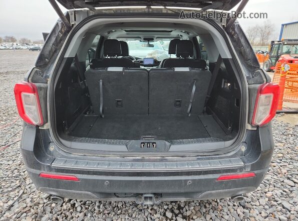 1FMSK8DH8MGA03738 2021 FORD FORD EXPLORER Black Հետևի տեսք