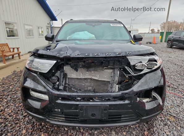 1FMSK8DH8MGA03738 2021 FORD FORD EXPLORER Black Դիմացի տեսք