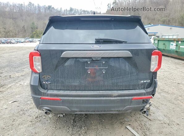 1FMSK8DH8MGA80576 2021 FORD FORD EXPLORER Black Հետևի տեսք