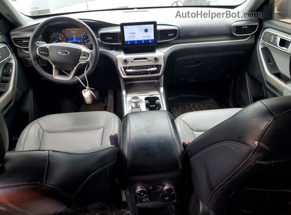 1FMSK8DH8MGA80576 2021 FORD FORD EXPLORER Black Առջևի վահանակի տեսք